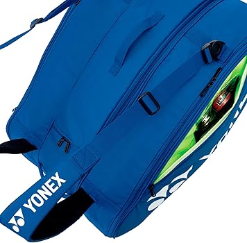 Yonex Pro Racquet Bag 12, Multi-Compartment 12-Racket Tennis Gear